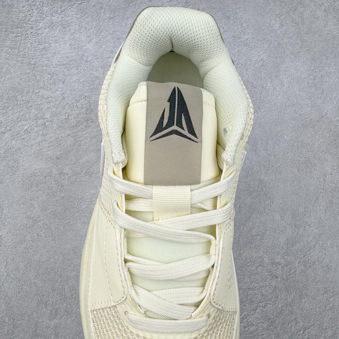 图片[5]-＃CK NK Zoom JA 1 EP 莫兰特一代低帮休闲运动篮球鞋 DR8786-102 采用透气轻量网织鞋面材质 配置两枚圆形Zoom Air纤维气垫及后掌缓震泡棉材质 分段式结构防滑橡胶外底 尺码 39 40 40.5 41 42 42.5 43 44 44.5 45 46 47.5-选品中心