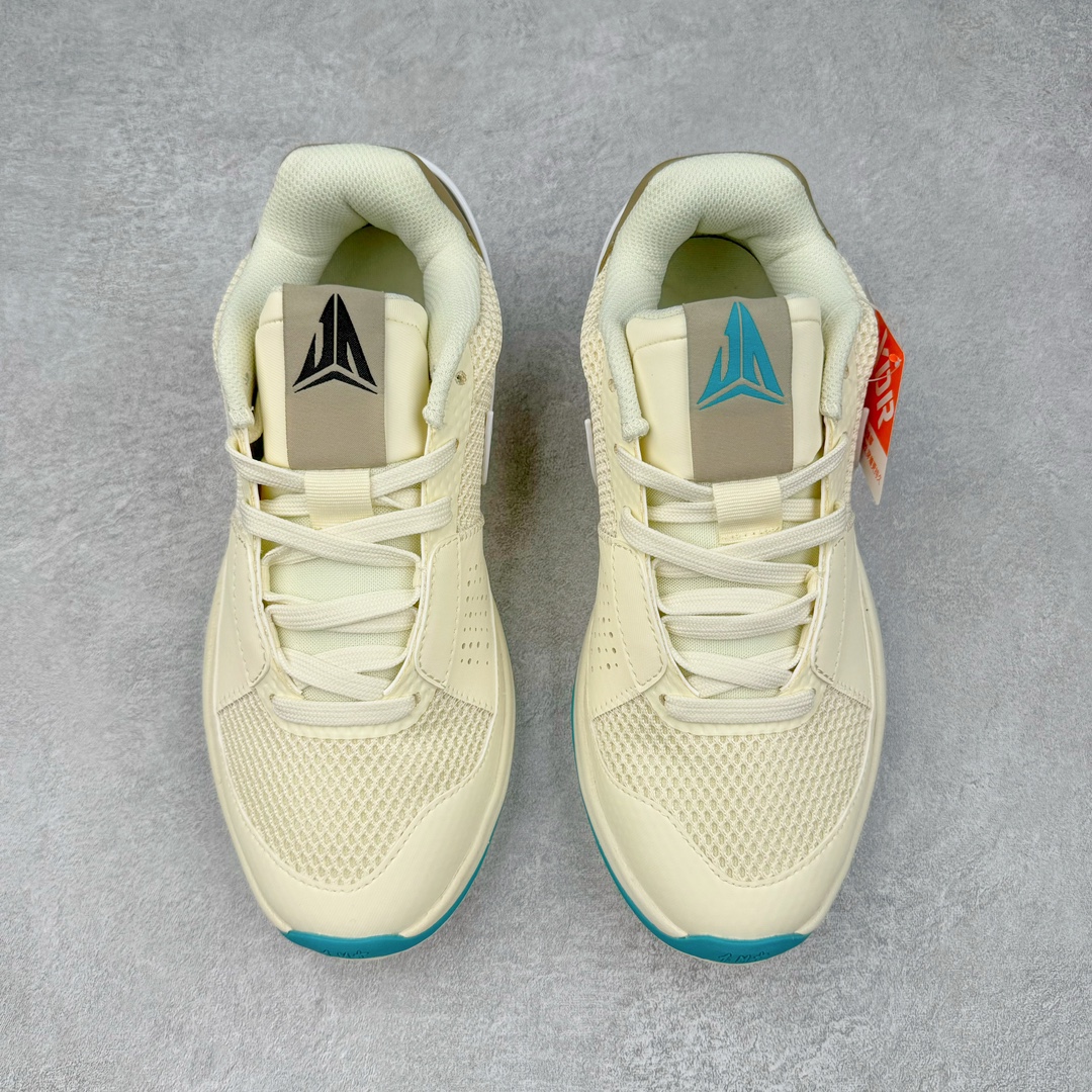 图片[2]-＃CK NK Zoom JA 1 EP 莫兰特一代低帮休闲运动篮球鞋 DR8786-102 采用透气轻量网织鞋面材质 配置两枚圆形Zoom Air纤维气垫及后掌缓震泡棉材质 分段式结构防滑橡胶外底 尺码 39 40 40.5 41 42 42.5 43 44 44.5 45 46 47.5-选品中心