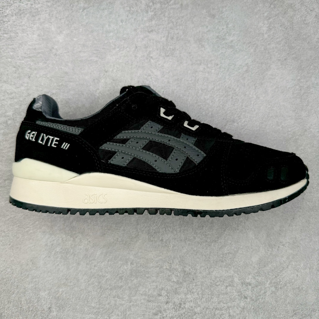 ＃纯原福利 Asics Gel-Lyte III 亚瑟士3代系列低帮经典复古休闲运动跑步鞋 伴随着复古跑鞋的再度盛行，让不少运动品牌都将自家经典鞋款重新带回，ASICS 亚瑟士这两年受到众多球鞋爱好者追捧。近期，ASICS 亚瑟士以自己经典的 GEL-LYTE III OG 为蓝本推出了两双全新配色。第一双选择了灰色、藏蓝色和蒂芙尼蓝色拼接呈现，随之妆点一抹粉色，使整双鞋低调又不失细节。材质选择了大面积麂皮与网眼面料打造，保证了质感与透气性兼备。最后以略微泛黄的中底收尾，完善整体设计。另一双以深浅不同的卡其色打造鞋身，缀以淡紫色丰富鞋身细节，想必第一双会更加适合女生上脚。用料与上一双完全相同，提供了优秀的质感。尺码：36 37 37.5 38 39 39.5 40 40.5 41.5 42 42.5 43.5 44 45-选品中心