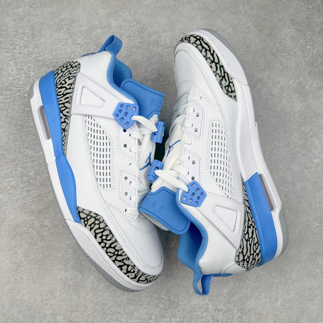 图片[3]-Jordan Spizike Low AJ复古低帮篮球鞋 FQ1759-002 这款鞋子著名导演斯派克李的Jordan Spizike专属 预计于明年夏季推出全新低帮版本 将包括三款配色 经典爆裂纹非常复古 两款配色分别以大学红和黑曜石蓝进行区分 鞋身设计中依旧带有大象爆裂纹、鞋侧束带、塑胶网布等经典元素 之后 在鞋舌、内衬以及鞋底等位置缀以大学红和黑曜石蓝搭配 带来全新造型 尺码：36 36.5 37.5 38 38.5 39 40 40.5 41 42 42.5 43 44 44.5 45 46 47.5-选品中心