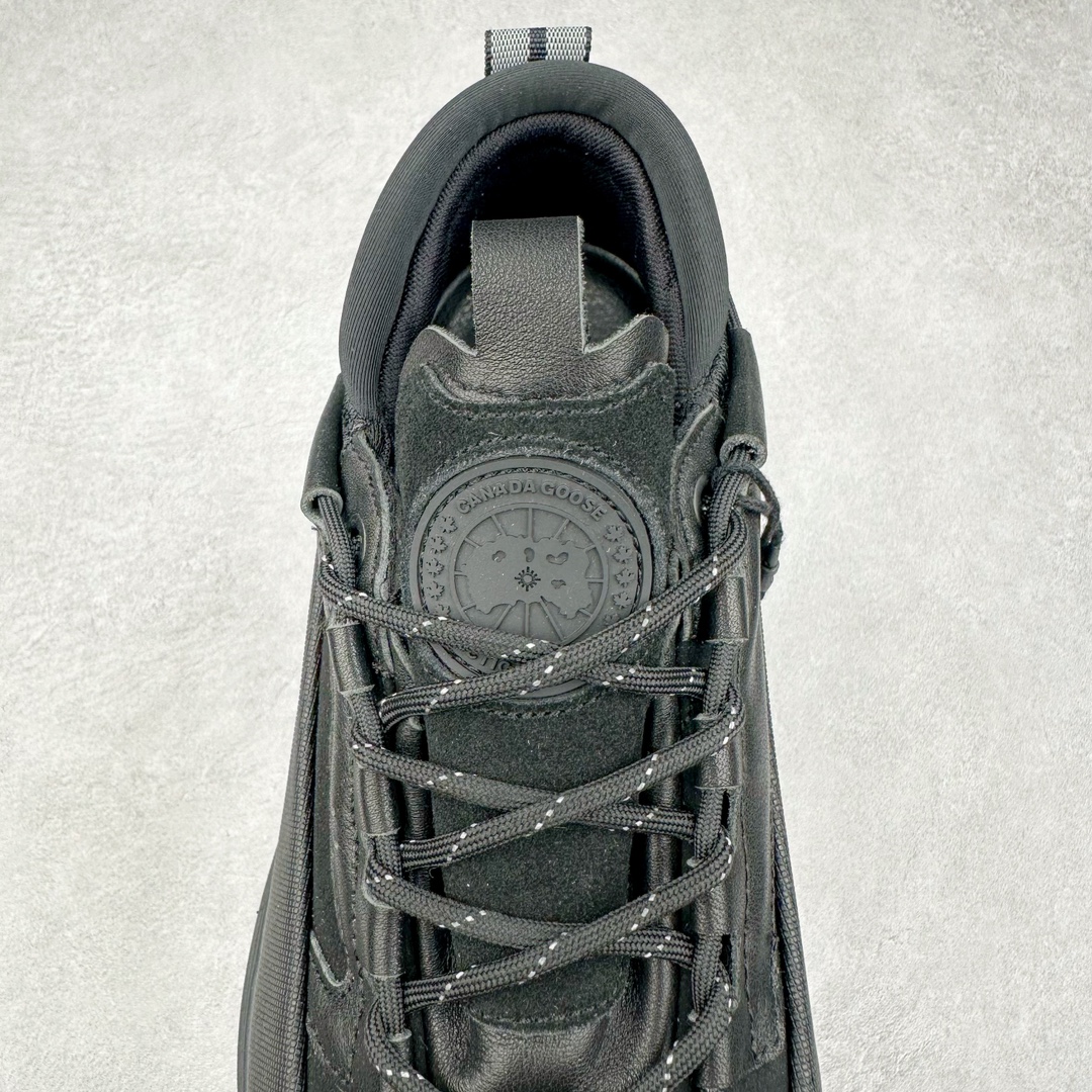 图片[5]-Canada Goose Glacier Trail 大鹅登山运动鞋 全新户外登山运动鞋 鞋身采用防水耐磨纤维革组合翻毛皮材质 中底增高加厚缓震PU组合防滑耐磨锯齿大底 提供超强的抓地力和防滑性能 正确大盒包装 内赠防尘袋一个 尺码：40-46（无半码）-选品中心
