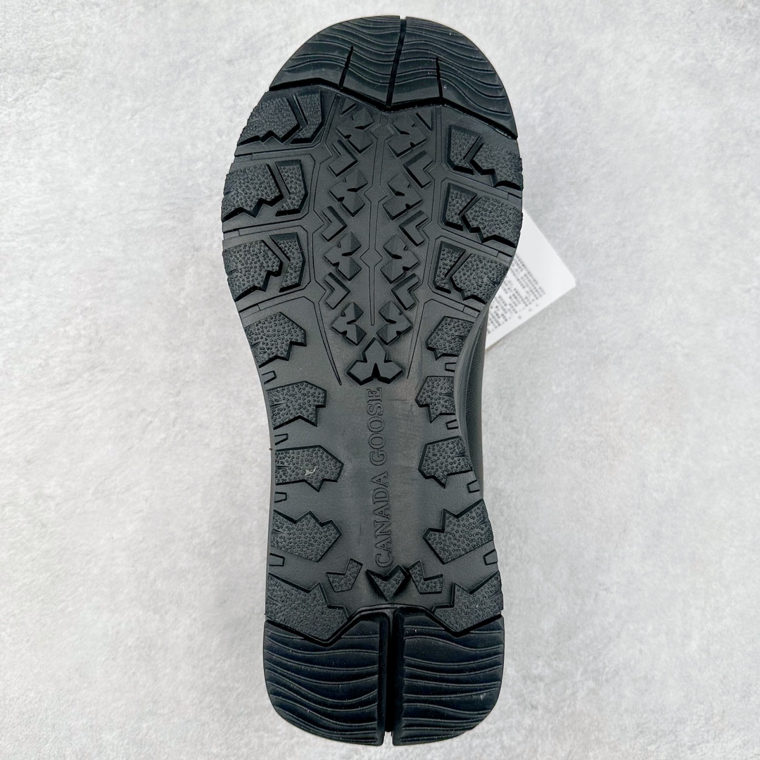 图片[9]-Canada Goose Glacier Trail 大鹅登山运动鞋 全新户外登山运动鞋 鞋身采用防水耐磨纤维革组合翻毛皮材质 中底增高加厚缓震PU组合防滑耐磨锯齿大底 提供超强的抓地力和防滑性能 正确大盒包装 内赠防尘袋一个 尺码：40-46（无半码）-选品中心