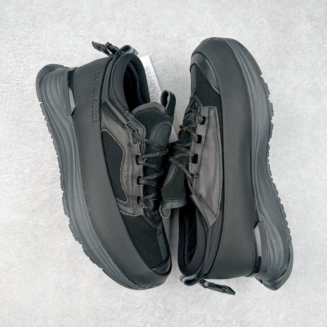 图片[3]-Canada Goose Glacier Trail 大鹅登山运动鞋 全新户外登山运动鞋 鞋身采用防水耐磨纤维革组合翻毛皮材质 中底增高加厚缓震PU组合防滑耐磨锯齿大底 提供超强的抓地力和防滑性能 正确大盒包装 内赠防尘袋一个 尺码：40-46（无半码）-选品中心