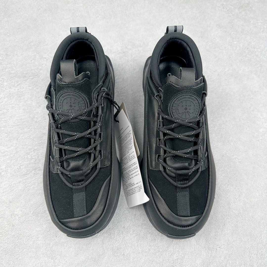 图片[2]-Canada Goose Glacier Trail 大鹅登山运动鞋 全新户外登山运动鞋 鞋身采用防水耐磨纤维革组合翻毛皮材质 中底增高加厚缓震PU组合防滑耐磨锯齿大底 提供超强的抓地力和防滑性能 正确大盒包装 内赠防尘袋一个 尺码：40-46（无半码）-选品中心