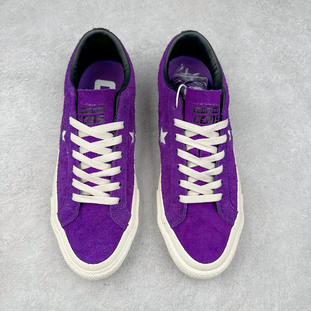 图片[2]-Converse One Star Timeline 日产经典复刻帝王紫 匡威木村一星复古休闲滑板鞋 经典鞋型提供舒适穿着感受 低调不浮夸 简约设计 时尚百搭 官网主推款 ins潮人时髦单品 尺码：35-44（36.5 37.5 39.5 41.5 42.5）-选品中心