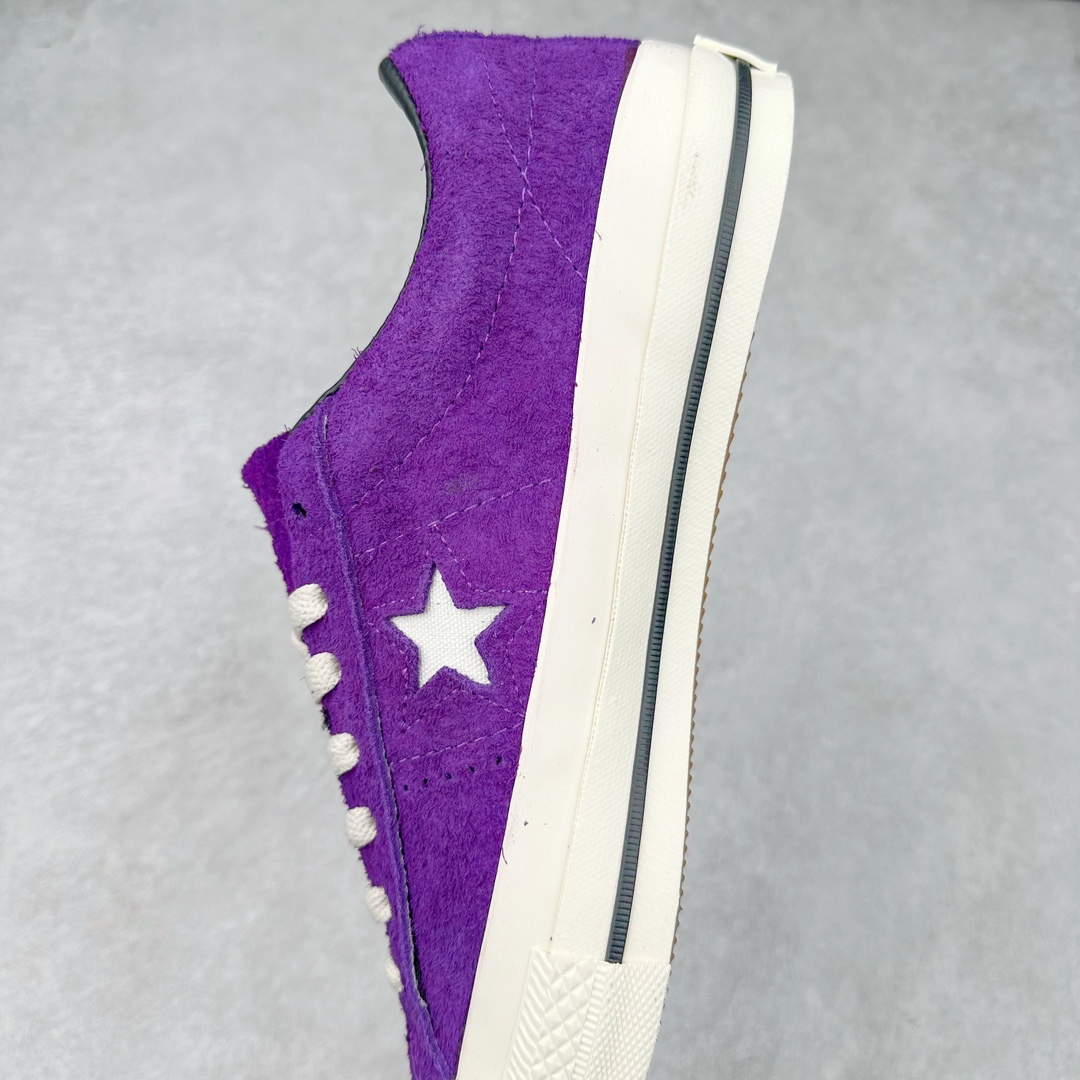 图片[7]-Converse One Star Timeline 日产经典复刻帝王紫 匡威木村一星复古休闲滑板鞋 经典鞋型提供舒适穿着感受 低调不浮夸 简约设计 时尚百搭 官网主推款 ins潮人时髦单品 尺码：35-44（36.5 37.5 39.5 41.5 42.5）-选品中心
