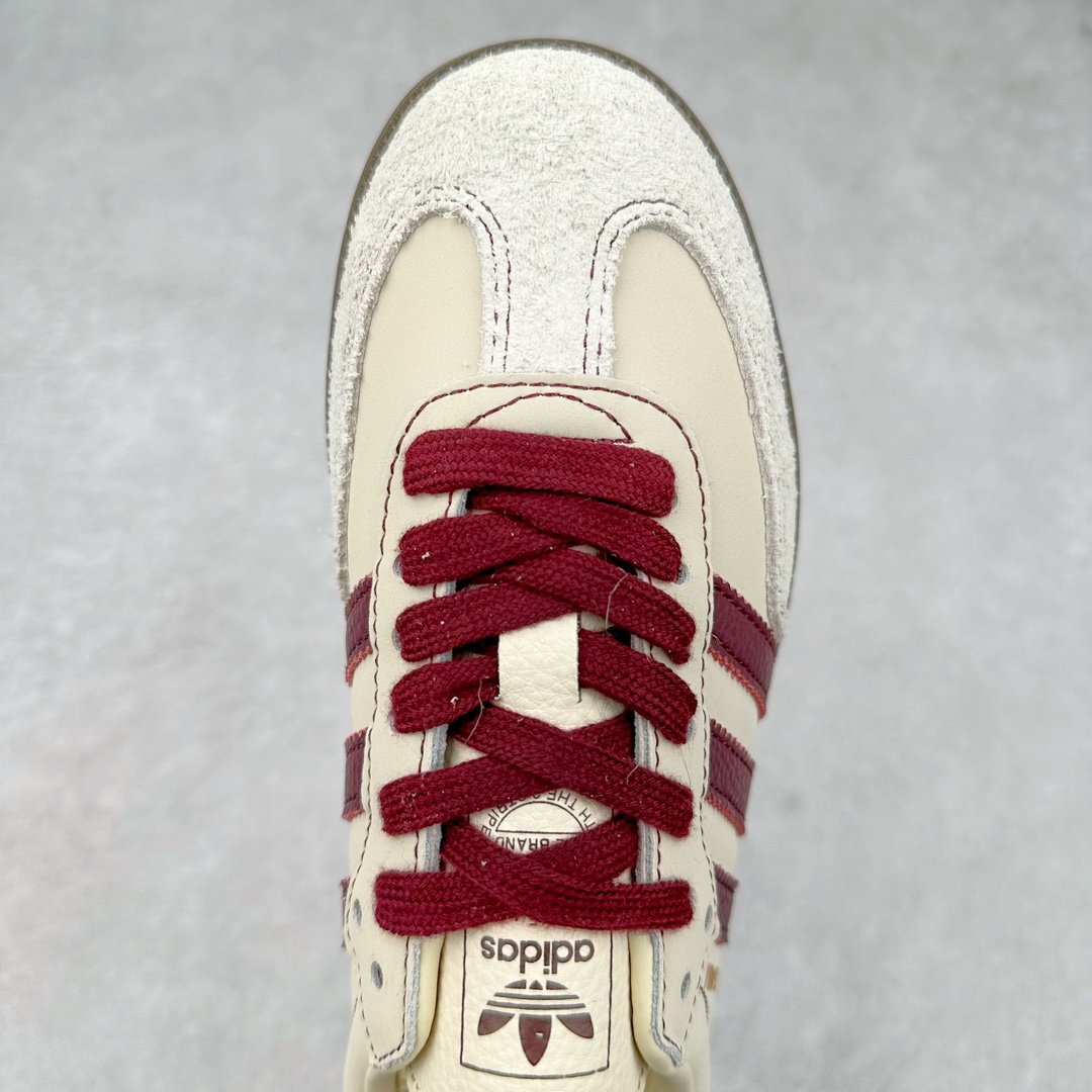 图片[4]-AD Original Samba OG 复古经典轻便板鞋 IG1987 这款桑巴鞋展示了高质量的工艺 带有装饰的超锁缝制和无缝的手感 柔软、柔软的皮革造型和标志性的3条纹完成了精致的外观 正规合身鞋带 鞋面上有绒面鞋垫 橡胶鞋底 享受正畸套筒软感 自50年代首次亮相以来就一直在赢得粉丝的青睐 尺码：36 36.5 37.5 38 38.5 39 40 40.5 41 42 42.5 43 44 44.5 45-选品中心