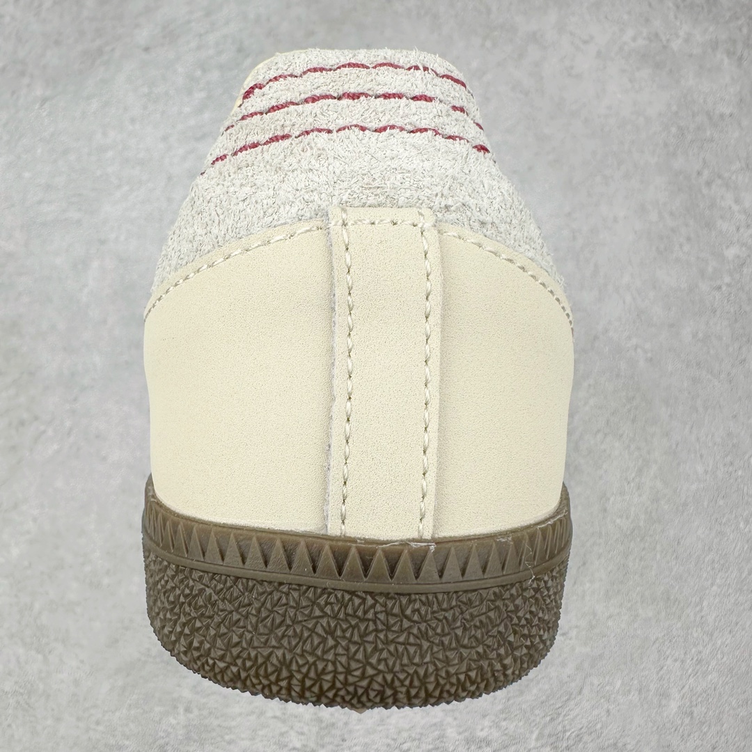 图片[8]-AD Original Samba OG 复古经典轻便板鞋 IG1987 这款桑巴鞋展示了高质量的工艺 带有装饰的超锁缝制和无缝的手感 柔软、柔软的皮革造型和标志性的3条纹完成了精致的外观 正规合身鞋带 鞋面上有绒面鞋垫 橡胶鞋底 享受正畸套筒软感 自50年代首次亮相以来就一直在赢得粉丝的青睐 尺码：36 36.5 37.5 38 38.5 39 40 40.5 41 42 42.5 43 44 44.5 45-选品中心