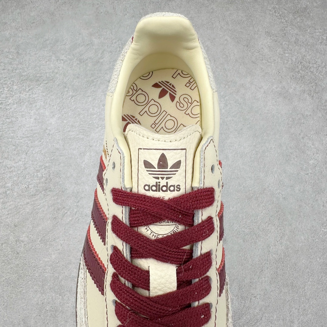 图片[5]-AD Original Samba OG 复古经典轻便板鞋 IG1987 这款桑巴鞋展示了高质量的工艺 带有装饰的超锁缝制和无缝的手感 柔软、柔软的皮革造型和标志性的3条纹完成了精致的外观 正规合身鞋带 鞋面上有绒面鞋垫 橡胶鞋底 享受正畸套筒软感 自50年代首次亮相以来就一直在赢得粉丝的青睐 尺码：36 36.5 37.5 38 38.5 39 40 40.5 41 42 42.5 43 44 44.5 45-选品中心