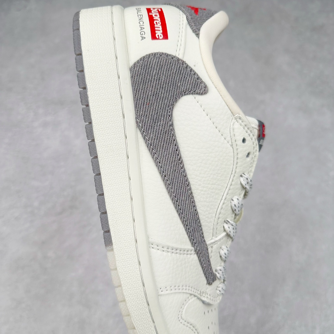 图片[6]-TS x Air Jordan AJ1 Low 倒钩低帮联名定制配色 JH6088-607 原厂内置气垫魔块 A模大底 头层小牛皮 鞋舌AJ原厂专用牛津布+AJ专用反口珍珠布+原厂无杂质高弹内里海棉+特殊封边弹力鞋带 尺码：36 36.5 37.5 38 38.5 39 40 40.5 41 42 42.5 43 44 44.5 45 46 47.5-选品中心