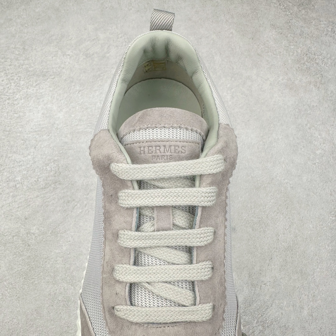 图片[5]-＃原厂 Hermes Bouncing 爱马仕低帮休闲板鞋 原版开发 全新修改格版裁片 真原厂羊猄皮 卡色对比正品没有丝毫色差 附带正品中文版合格证 区别一眼假过度包装 尺码：36 37 38 39 40 41 42 43 44 45 46-选品中心