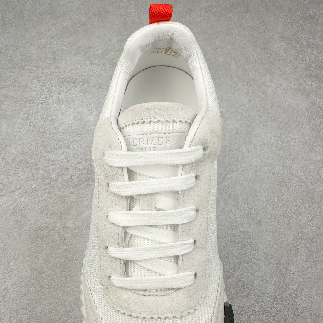 图片[5]-＃原厂 Hermes Bouncing 爱马仕低帮休闲板鞋 原版开发 全新修改格版裁片 真原厂羊猄皮 卡色对比正品没有丝毫色差 附带正品中文版合格证 区别一眼假过度包装 尺码：36 37 38 39 40 41 42 43 44 45 46-选品中心