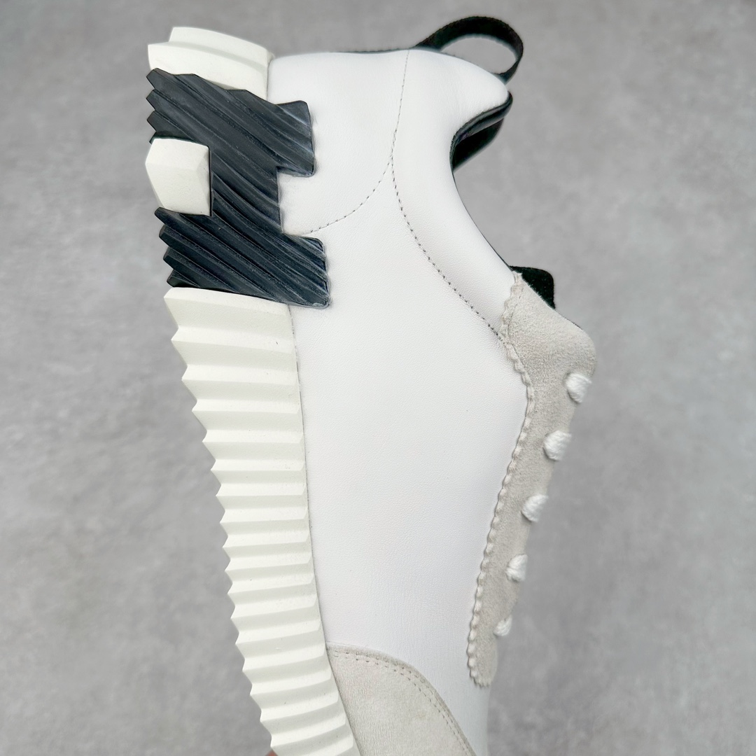 图片[6]-＃原厂 Hermes Bouncing 爱马仕低帮休闲板鞋 原版开发 全新修改格版裁片 真原厂羊猄皮 卡色对比正品没有丝毫色差 附带正品中文版合格证 区别一眼假过度包装 尺码：36 37 38 39 40 41 42 43 44 45 46-选品中心