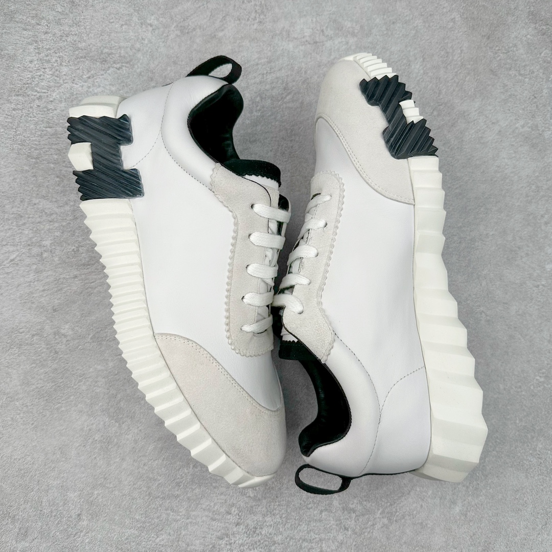 图片[3]-＃原厂 Hermes Bouncing 爱马仕低帮休闲板鞋 原版开发 全新修改格版裁片 真原厂羊猄皮 卡色对比正品没有丝毫色差 附带正品中文版合格证 区别一眼假过度包装 尺码：36 37 38 39 40 41 42 43 44 45 46-选品中心