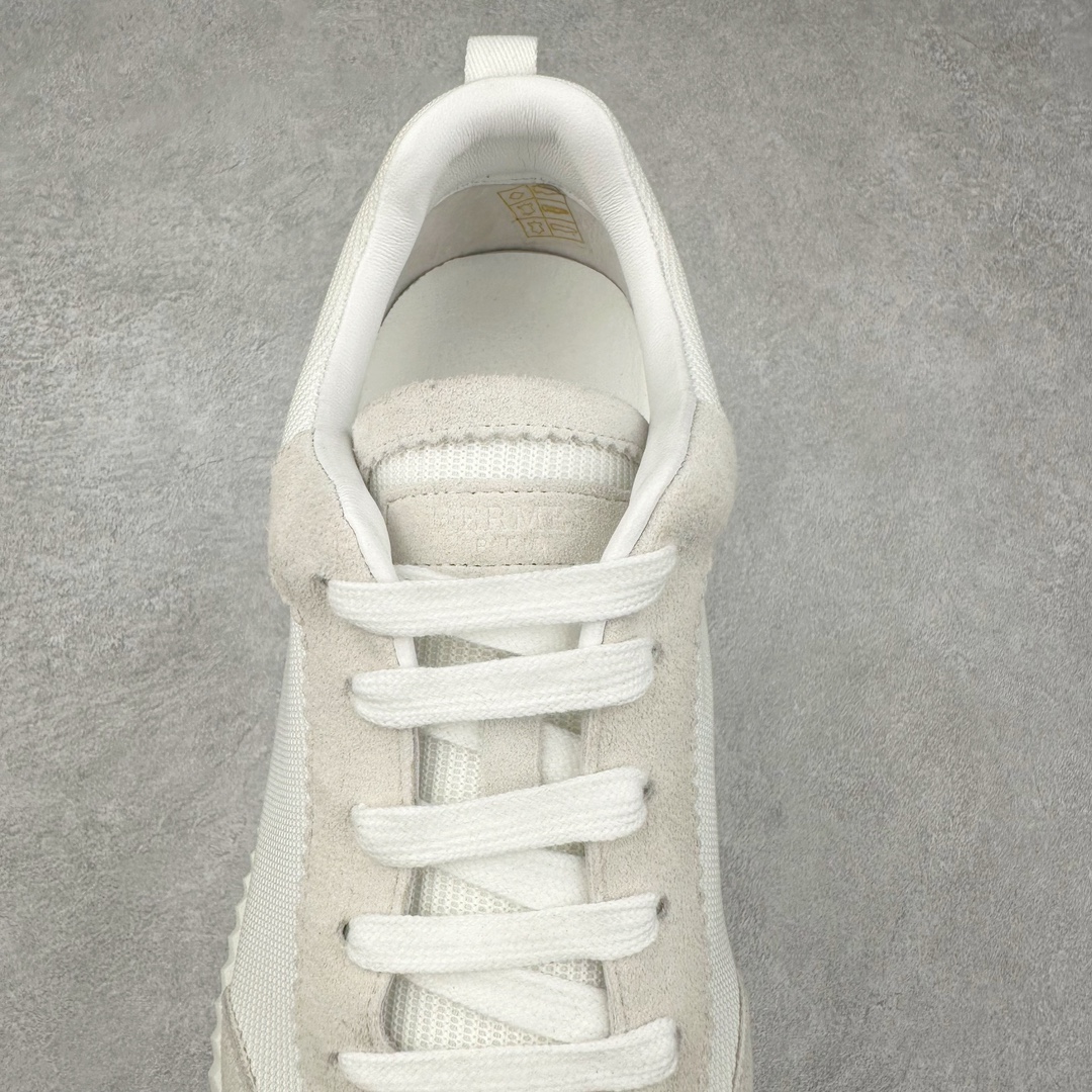 图片[5]-＃原厂 Hermes Bouncing 爱马仕低帮休闲板鞋 原版开发 全新修改格版裁片 真原厂羊猄皮 卡色对比正品没有丝毫色差 附带正品中文版合格证 区别一眼假过度包装 尺码：36 37 38 39 40 41 42 43 44 45 46-选品中心