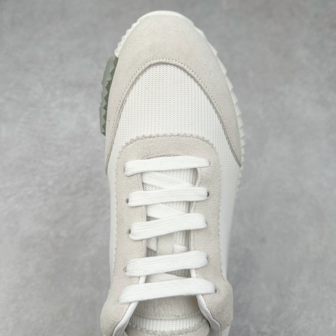 图片[4]-＃原厂 Hermes Bouncing 爱马仕低帮休闲板鞋 原版开发 全新修改格版裁片 真原厂羊猄皮 卡色对比正品没有丝毫色差 附带正品中文版合格证 区别一眼假过度包装 尺码：36 37 38 39 40 41 42 43 44 45 46-选品中心