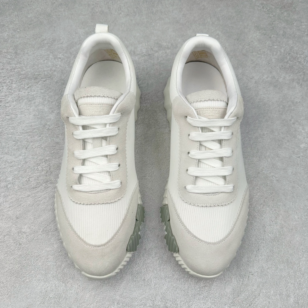 图片[2]-＃原厂 Hermes Bouncing 爱马仕低帮休闲板鞋 原版开发 全新修改格版裁片 真原厂羊猄皮 卡色对比正品没有丝毫色差 附带正品中文版合格证 区别一眼假过度包装 尺码：36 37 38 39 40 41 42 43 44 45 46-选品中心