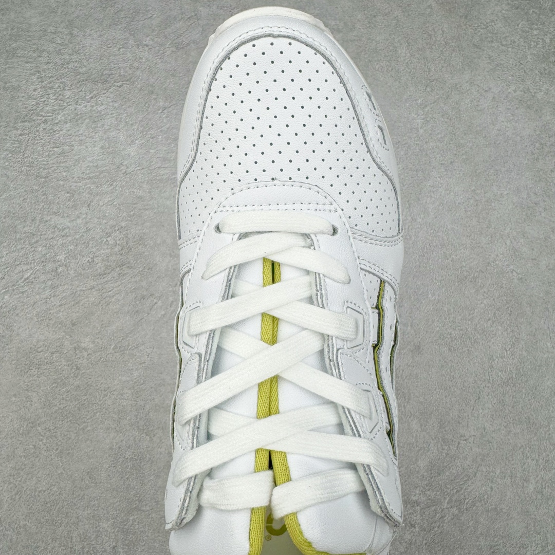 图片[4]-＃纯原福利 Asics Gel-Lyte III 亚瑟士3代系列低帮经典复古休闲运动跑步鞋 伴随着复古跑鞋的再度盛行，让不少运动品牌都将自家经典鞋款重新带回，ASICS 亚瑟士这两年受到众多球鞋爱好者追捧。近期，ASICS 亚瑟士以自己经典的 GEL-LYTE III OG 为蓝本推出了两双全新配色。第一双选择了灰色、藏蓝色和蒂芙尼蓝色拼接呈现，随之妆点一抹粉色，使整双鞋低调又不失细节。材质选择了大面积麂皮与网眼面料打造，保证了质感与透气性兼备。最后以略微泛黄的中底收尾，完善整体设计。另一双以深浅不同的卡其色打造鞋身，缀以淡紫色丰富鞋身细节，想必第一双会更加适合女生上脚。用料与上一双完全相同，提供了优秀的质感。尺码：36 37 37.5 38 39 39.5 40 40.5 41.5 42 42.5 43.5 44 45-选品中心