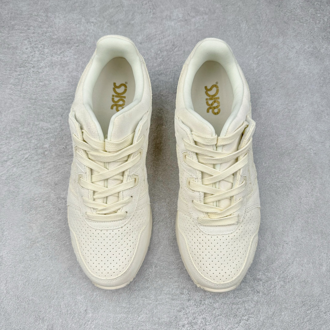 图片[2]-＃纯原福利 Asics Gel-Lyte III 亚瑟士3代系列低帮经典复古休闲运动跑步鞋 伴随着复古跑鞋的再度盛行，让不少运动品牌都将自家经典鞋款重新带回，ASICS 亚瑟士这两年受到众多球鞋爱好者追捧。近期，ASICS 亚瑟士以自己经典的 GEL-LYTE III OG 为蓝本推出了两双全新配色。第一双选择了灰色、藏蓝色和蒂芙尼蓝色拼接呈现，随之妆点一抹粉色，使整双鞋低调又不失细节。材质选择了大面积麂皮与网眼面料打造，保证了质感与透气性兼备。最后以略微泛黄的中底收尾，完善整体设计。另一双以深浅不同的卡其色打造鞋身，缀以淡紫色丰富鞋身细节，想必第一双会更加适合女生上脚。用料与上一双完全相同，提供了优秀的质感。尺码：36 37 37.5 38 39 39.5 40 40.5 41.5 42 42.5 43.5 44 45-选品中心