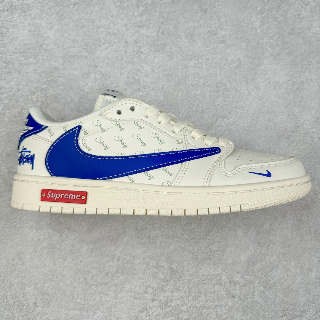 TS x Air Jordan AJ1 Low 倒钩低帮联名定制配色 SJ2068-117 原厂内置气垫魔块 A模大底 头层小牛皮 鞋舌AJ原厂专用牛津布+AJ专用反口珍珠布+原厂无杂质高弹内里海棉+特殊封边弹力鞋带 尺码:36 36.5 37.5 38 38.5 39 40 40.5 41 42 42.5 43 44 44.5 45 46 47.5-选品中心