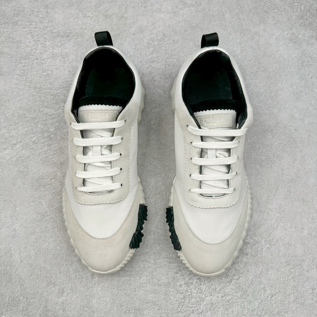 图片[2]-＃原厂 Hermes Bouncing 爱马仕低帮休闲板鞋 原版开发 全新修改格版裁片 真原厂羊猄皮 卡色对比正品没有丝毫色差 附带正品中文版合格证 区别一眼假过度包装 尺码：36 37 38 39 40 41 42 43 44 45 46-选品中心