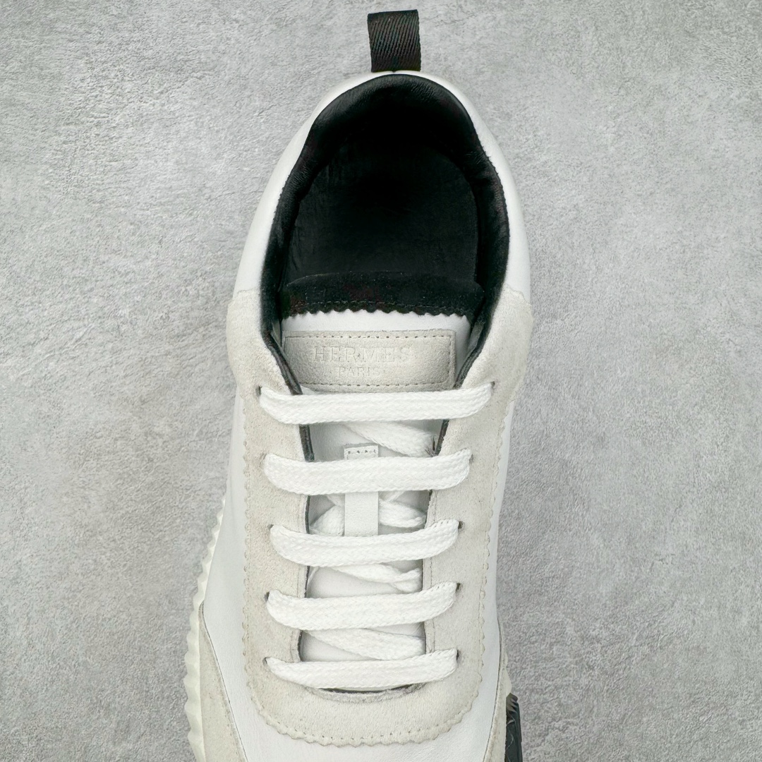 图片[5]-＃原厂 Hermes Bouncing 爱马仕低帮休闲板鞋 原版开发 全新修改格版裁片 真原厂羊猄皮 卡色对比正品没有丝毫色差 附带正品中文版合格证 区别一眼假过度包装 尺码：36 37 38 39 40 41 42 43 44 45 46-选品中心