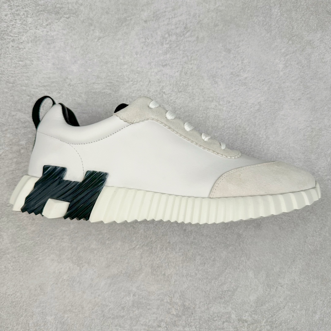 #原厂 Hermes Bouncing 爱马仕低帮休闲板鞋 原版开发 全新修改格版裁片 真原厂羊猄皮 卡色对比正品没有丝毫色差 附带正品中文版合格证 区别一眼假过度包装 尺码:36 37 38 39 40 41 42 43 44 45 46-选品中心