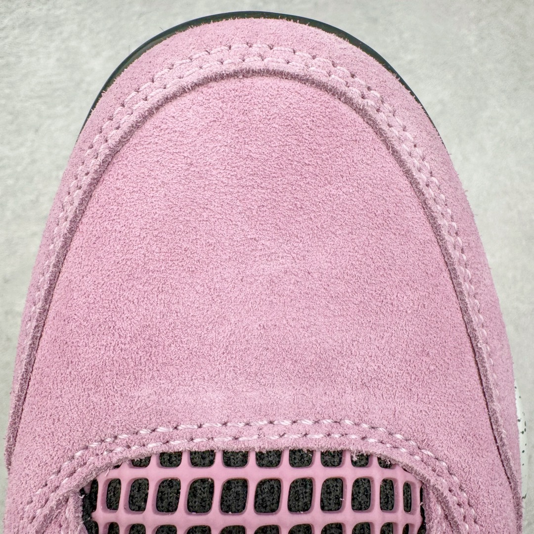 图片[15]-＃K版纯原 Air Jordan AJ4 WMNS \\\”Orchid\\\”猛男粉 AQ9129-501 全新升级改良 原鞋原楦原纸板同源开发 完美呈现乔4的版型 内侧正确双色网格 还原细节 原厂皮料 正确气垫颜色 正确网格工艺 正确拉帮工艺 全鞋原装材料制作 原档案原模具打造 支持全方位与正品对比 尺码：36 36.5 37.5 38 38.5 39 40 40.5 41 42 42.5 43 44 44.5 45 46 47.5-选品中心