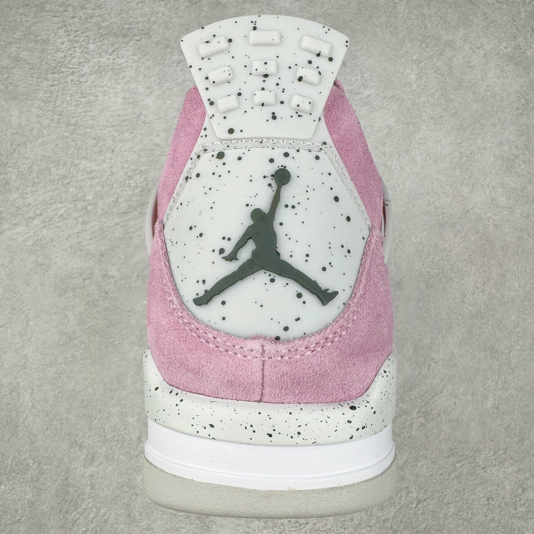 图片[8]-＃K版纯原 Air Jordan AJ4 WMNS \\\”Orchid\\\”猛男粉 AQ9129-501 全新升级改良 原鞋原楦原纸板同源开发 完美呈现乔4的版型 内侧正确双色网格 还原细节 原厂皮料 正确气垫颜色 正确网格工艺 正确拉帮工艺 全鞋原装材料制作 原档案原模具打造 支持全方位与正品对比 尺码：36 36.5 37.5 38 38.5 39 40 40.5 41 42 42.5 43 44 44.5 45 46 47.5-选品中心