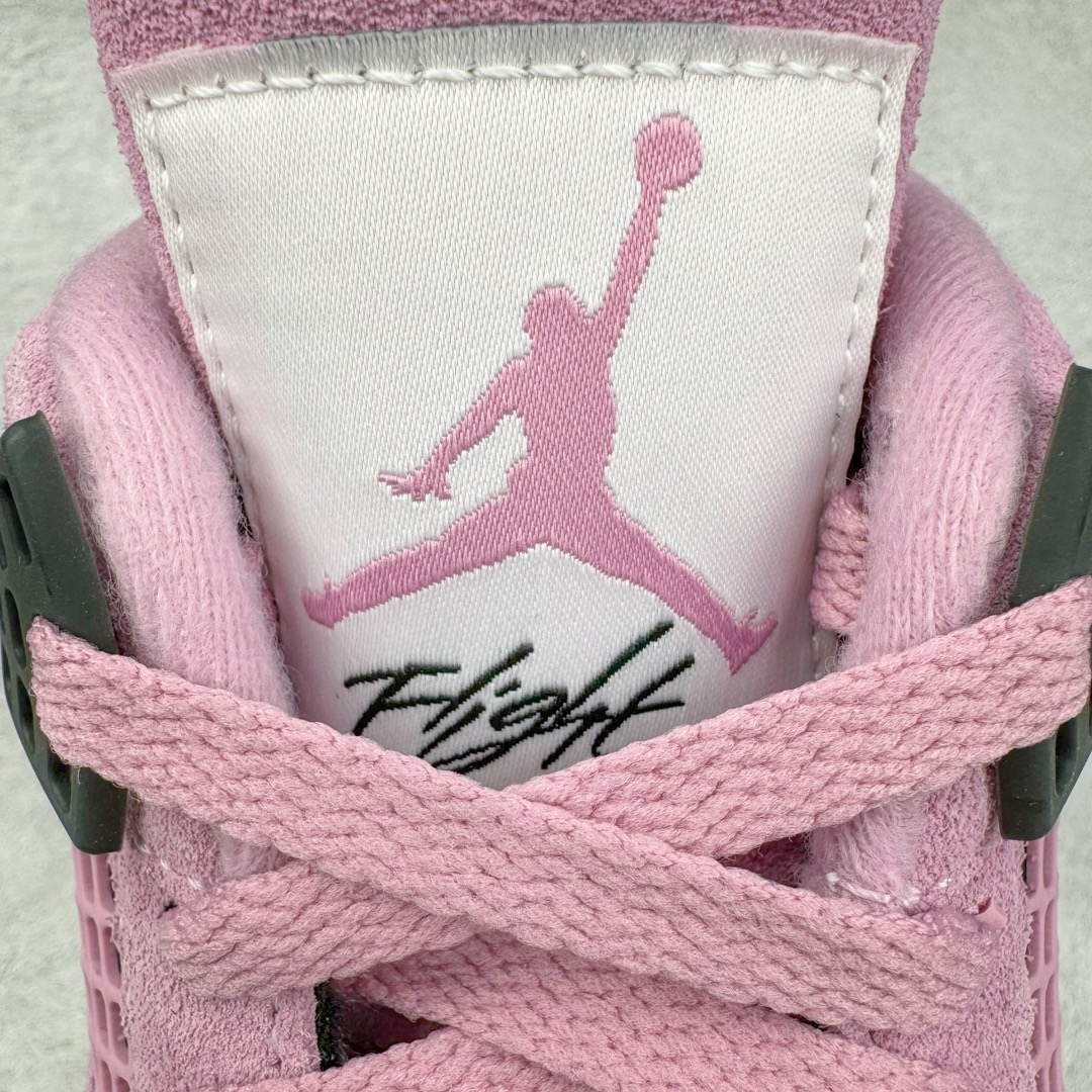 图片[14]-＃K版纯原 Air Jordan AJ4 WMNS \\\”Orchid\\\”猛男粉 AQ9129-501 全新升级改良 原鞋原楦原纸板同源开发 完美呈现乔4的版型 内侧正确双色网格 还原细节 原厂皮料 正确气垫颜色 正确网格工艺 正确拉帮工艺 全鞋原装材料制作 原档案原模具打造 支持全方位与正品对比 尺码：36 36.5 37.5 38 38.5 39 40 40.5 41 42 42.5 43 44 44.5 45 46 47.5-选品中心