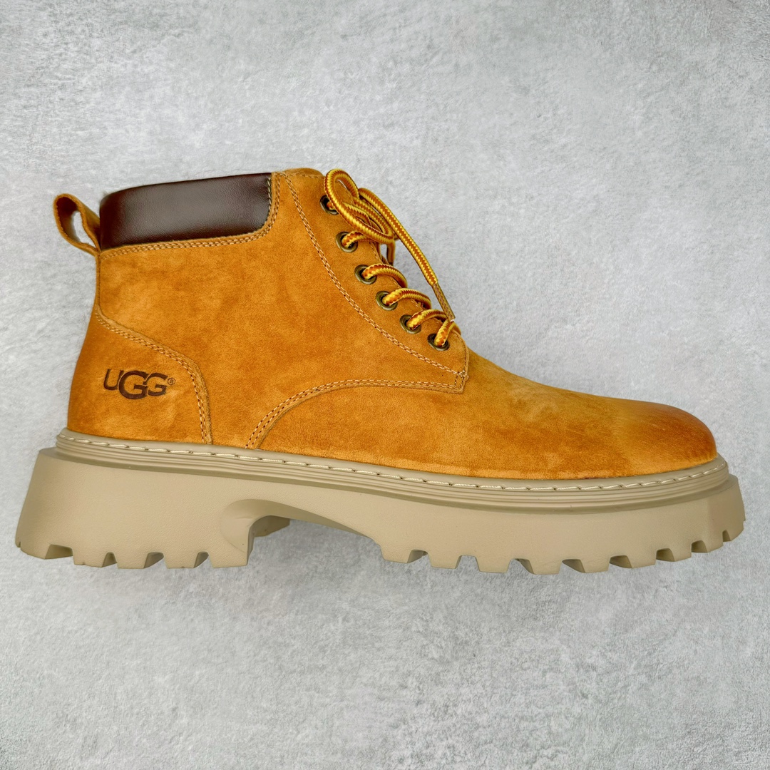 UGG 2024秋冬新品（毛绒一体内里保暖锁热🔥）秋冬必备 户外中帮休闲马丁靴雪地靴 代购专供品质 面料采用进口头层牛皮材质 鞋内里采用🔥毛茸一体内里保暖锁热。外置高弹Modern 外置防滑橡塑发泡超轻大底 系带设计 穿脱十分方便 采用TPU模压定型真皮鞋面材质#EVA轻翼外底防滑,耐磨性和良好的弹性！美国轻奢品牌【UGG】 Tasman Weather Hybrid 塔斯曼混合系列户外中帮休闲马丁靴雪地靴 尺码：39 40 41 42 43 44-选品中心