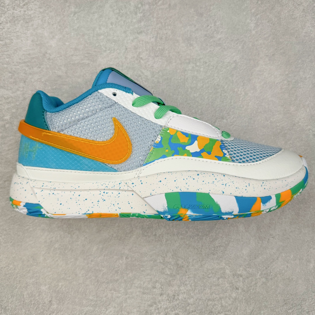 #CK NK Zoom JA 1 EP 莫兰特一代低帮休闲运动篮球鞋 DR8786-102 采用透气轻量网织鞋面材质 配置两枚圆形Zoom Air纤维气垫及后掌缓震泡棉材质 分段式结构防滑橡胶外底 尺码 39 40 40.5 41 42 42.5 43 44 44.5 45 46 47.5-选品中心