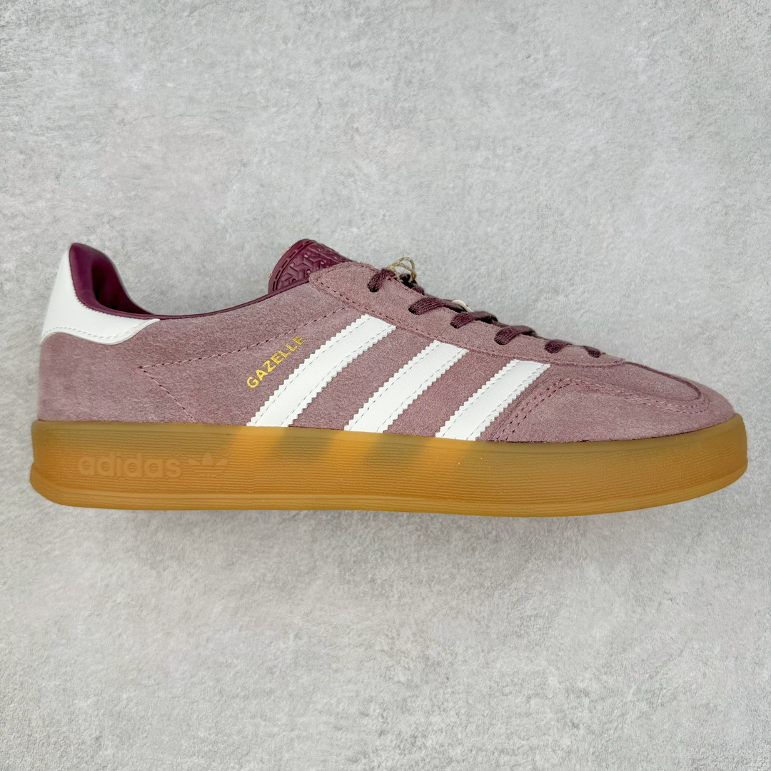 AD Gazelle Indoor Trainers 羚羊内训系列低帮复古百搭休闲运动德训风板鞋 IH5483 90年代经典的复刻版！自60年代以足球训练鞋面世以来,Gazelle就以其经典设计席卷全球。1991年版本的复刻,再造经典Gazelle。采用皮革打造,搭配浊色细节,让这款经典更加简约。尺码：36 36⅔ 37⅓ 38 38⅔ 39⅓ 40 40⅔ 41⅓ 42 42⅔ 43⅓ 44 45-选品中心