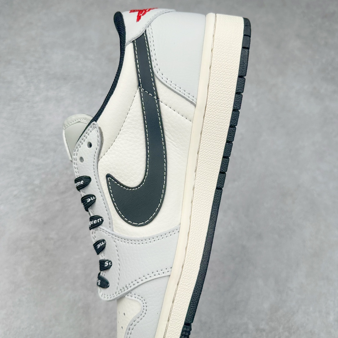 图片[7]-TS x Air Jordan AJ1 Low 倒钩低帮联名定制配色 SJ2068-119 原厂内置气垫魔块 A模大底 头层小牛皮 鞋舌AJ原厂专用牛津布+AJ专用反口珍珠布+原厂无杂质高弹内里海棉+特殊封边弹力鞋带 尺码：36 36.5 37.5 38 38.5 39 40 40.5 41 42 42.5 43 44 44.5 45 46 47.5-选品中心