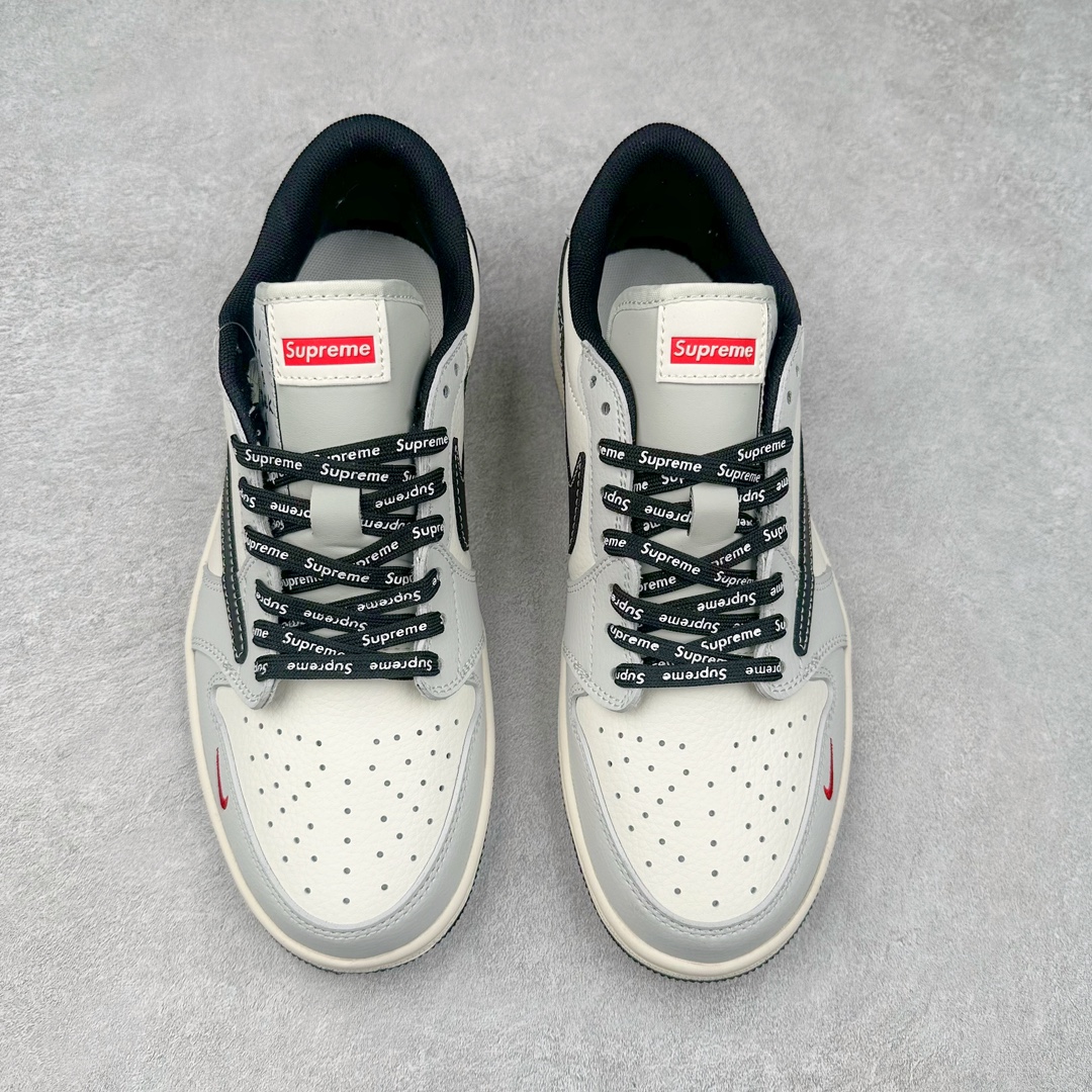 图片[2]-TS x Air Jordan AJ1 Low 倒钩低帮联名定制配色 SJ2068-119 原厂内置气垫魔块 A模大底 头层小牛皮 鞋舌AJ原厂专用牛津布+AJ专用反口珍珠布+原厂无杂质高弹内里海棉+特殊封边弹力鞋带 尺码：36 36.5 37.5 38 38.5 39 40 40.5 41 42 42.5 43 44 44.5 45 46 47.5-选品中心