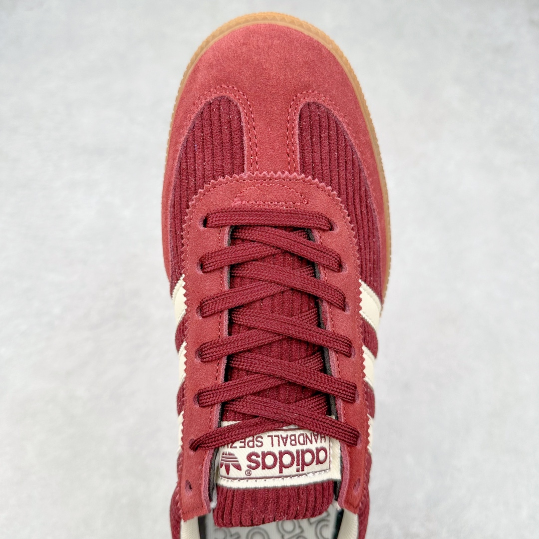 图片[4]-AD Originals Handball SPZL 手球运动员系列百搭休闲运动板鞋 IG1978 这款来自阿迪达斯的这款HANDBALL SPZL前身是一双手球运动鞋，这一次拿来复刻，所以鞋面的主要色彩选用了黑色， 鞋面外侧除了Spezial字母之外还有三叶草标志。Handball SPZL作为复古手球训练鞋与作为室内足球鞋的Samba有着异曲同工之处，但是质感更为出众的鞋身以及丰富的配色选择比起Samba来讲可以说是更胜一筹了！尺码：36 36⅔ 37⅓ 38 38⅔ 39⅓ 40 40⅔ 41⅓ 42 42⅔ 43⅓ 44 45-选品中心