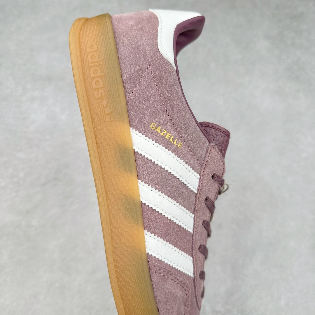 图片[6]-AD Gazelle Indoor Trainers 羚羊内训系列低帮复古百搭休闲运动德训风板鞋 IH5483 90年代经典的复刻版！自60年代以足球训练鞋面世以来,Gazelle就以其经典设计席卷全球。1991年版本的复刻,再造经典Gazelle。采用皮革打造,搭配浊色细节,让这款经典更加简约。尺码：36 36⅔ 37⅓ 38 38⅔ 39⅓ 40 40⅔ 41⅓ 42 42⅔ 43⅓ 44 45-选品中心