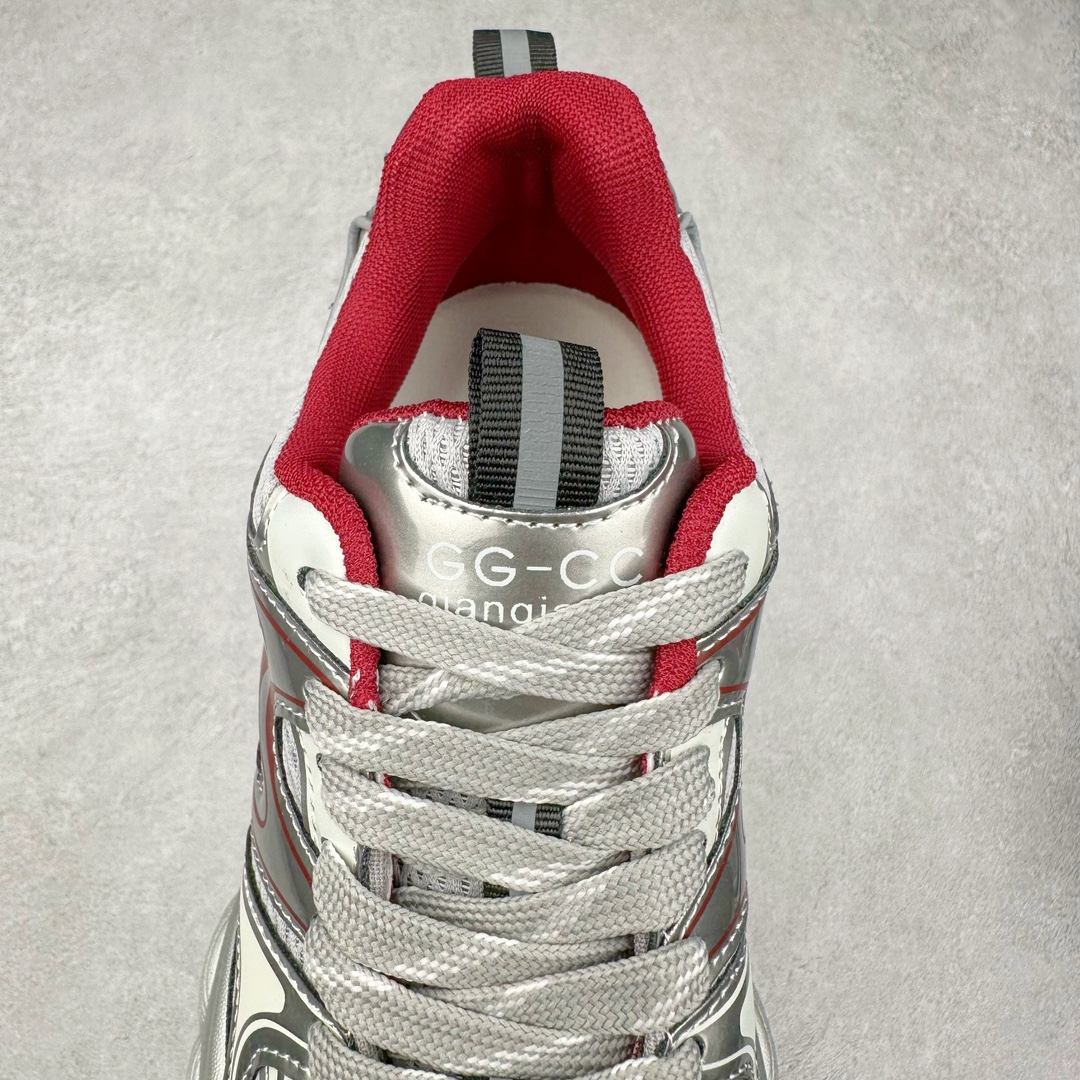 图片[5]-GG-CC赵露思同款 2024夏季透气镂空网面老爹鞋系列 广东大厂出品 纯原正确版本 时髦look轻松定格 不费力展现率性氛围 酷帅机能风不规则设计 7cm增高厚底 大长腿既视感轻松拿捏 尺码：35 36 37 38 39 40-选品中心