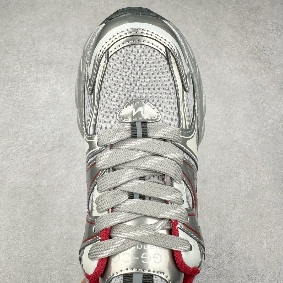 图片[4]-GG-CC赵露思同款 2024夏季透气镂空网面老爹鞋系列 广东大厂出品 纯原正确版本 时髦look轻松定格 不费力展现率性氛围 酷帅机能风不规则设计 7cm增高厚底 大长腿既视感轻松拿捏 尺码：35 36 37 38 39 40-选品中心