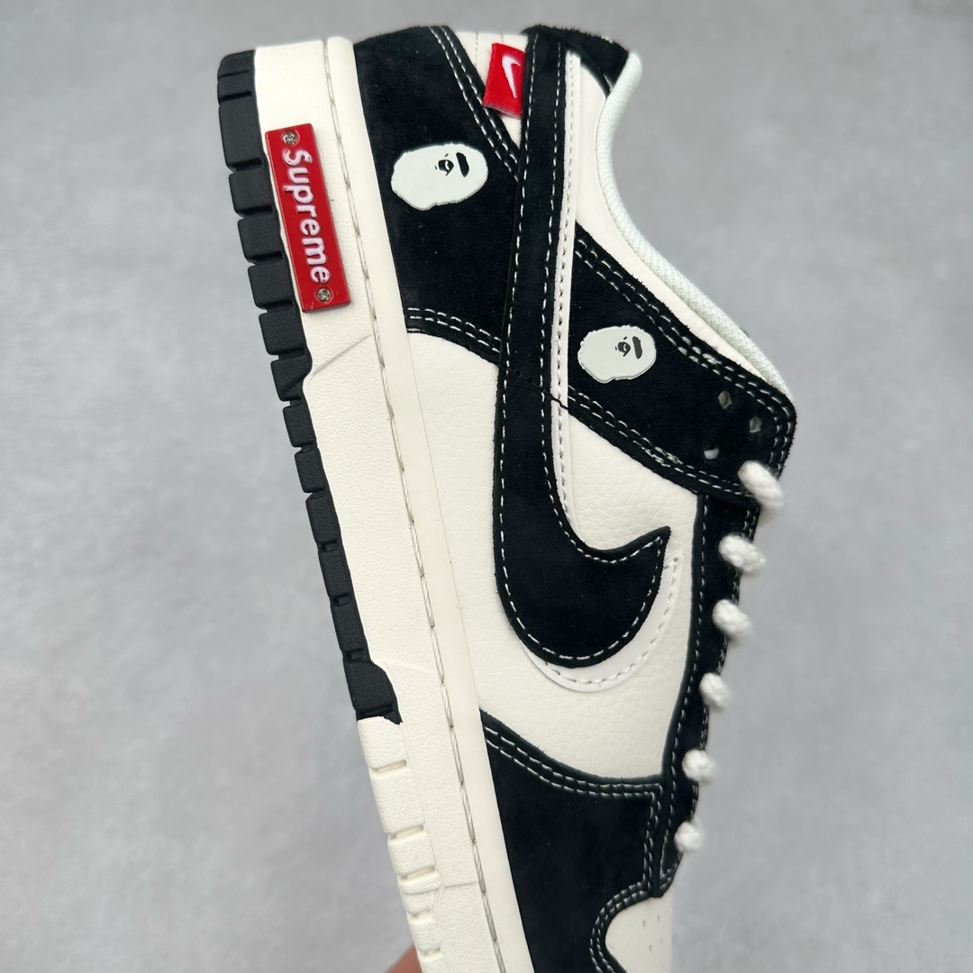 图片[6]-NK Dunk Low 定制配色 SJ1098-018 大厂出品 极力推荐 原装头层材料 独家版型蒸餾加工帶來的是更好的视觉和脚感体验大厂纯原品质出货 清洁度 电绣工艺 皮料切割干净无任何毛边 细节完美 尺码：36 36.5 37.5 38 38.5 39 40 40.5 41 42 42.5 43 44 44.5 45 46 47.5-选品中心