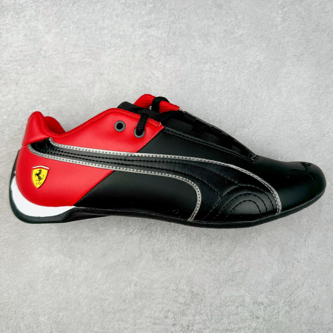 PUMA Speedca OG 彪马极速赛车系列低帮德训风拼接复古百搭休闲运动赛车鞋 鞋款从80、90年代赛车手所穿的防火赛车鞋为原型，鞋身线条模仿了赛车的流线廓形，体现了空气动力学原理的结构。简约流畅的外观，恰好又和贯穿其中的Formstrip Logo融合恰到好处，视觉上细节丰富且协调。本次Speedcat OG鞋款归来，最大看点自然式保留了窄版鞋型以及薄底构造。这两年各品牌鞋底越做越厚，Speedcat反其道而行之，上脚几乎无鞋底的效果带来耳目一新的视觉体验。鞋面依旧是以质感细腻的麂皮材质打造，并且大面积近乎全包裹的使用，复古味道也愈发浓烈。配色上更是将最原始的黑色和红色带回，向F1赛车队的标志性队服致敬。相信让各位一眼种草的更多是出挑的大红色，上脚即可瞬间点亮整体造型，在以球鞋为核心的OOTD中脱颖而出。而另一款黑色则是低调的万金油，彰显新潮个性的同时又不喧宾夺主，也是热爱简约系穿搭朋友的首选。 尺码：35.5 36 37 37.5 38 38.5 39 40 40.5 41 42 42.5 43 44 44.5 45-选品中心