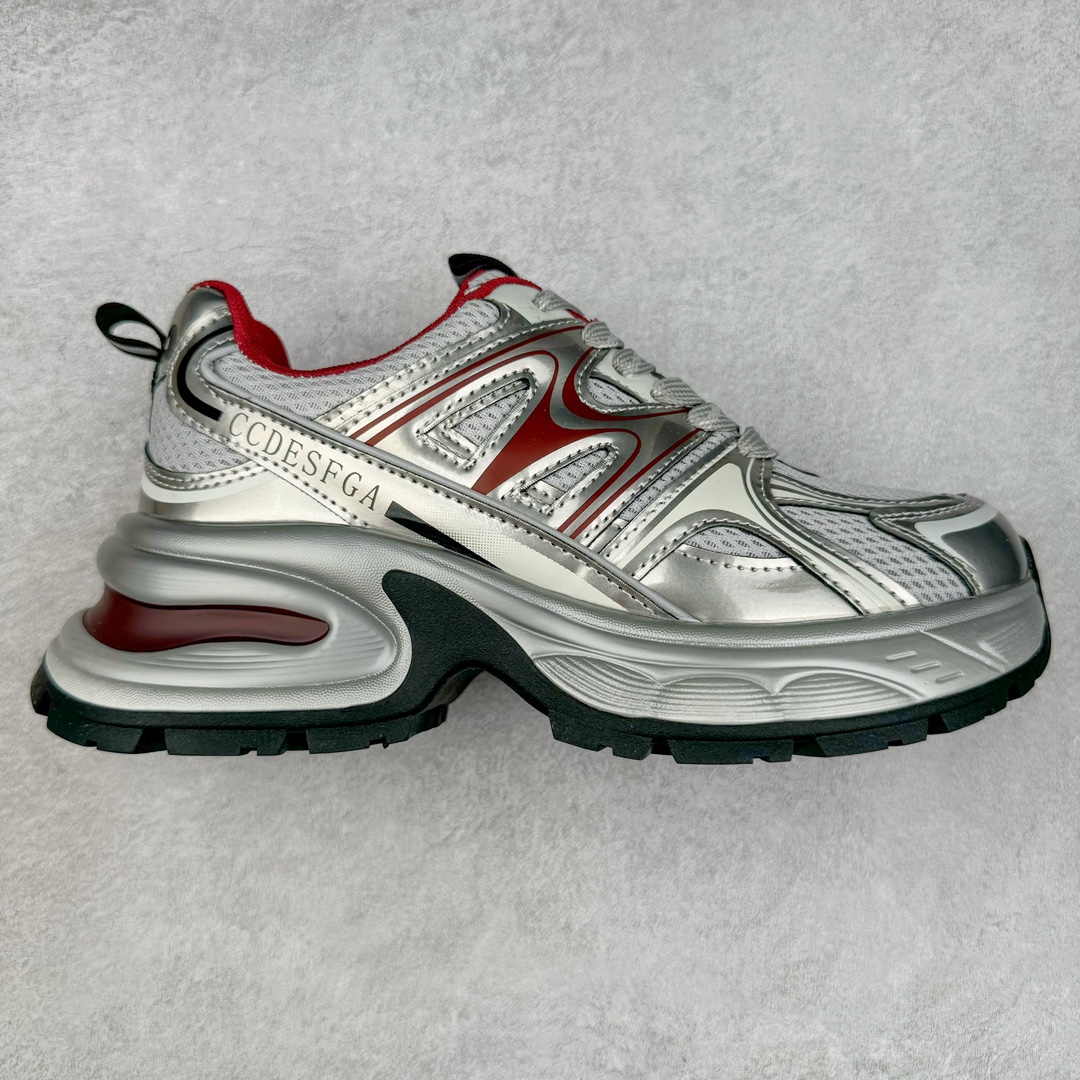 GG-CC赵露思同款 2024夏季透气镂空网面老爹鞋系列 广东大厂出品 纯原正确版本 时髦look轻松定格 不费力展现率性氛围 酷帅机能风不规则设计 7cm增高厚底 大长腿既视感轻松拿捏 尺码:35 36 37 38 39 40-选品中心