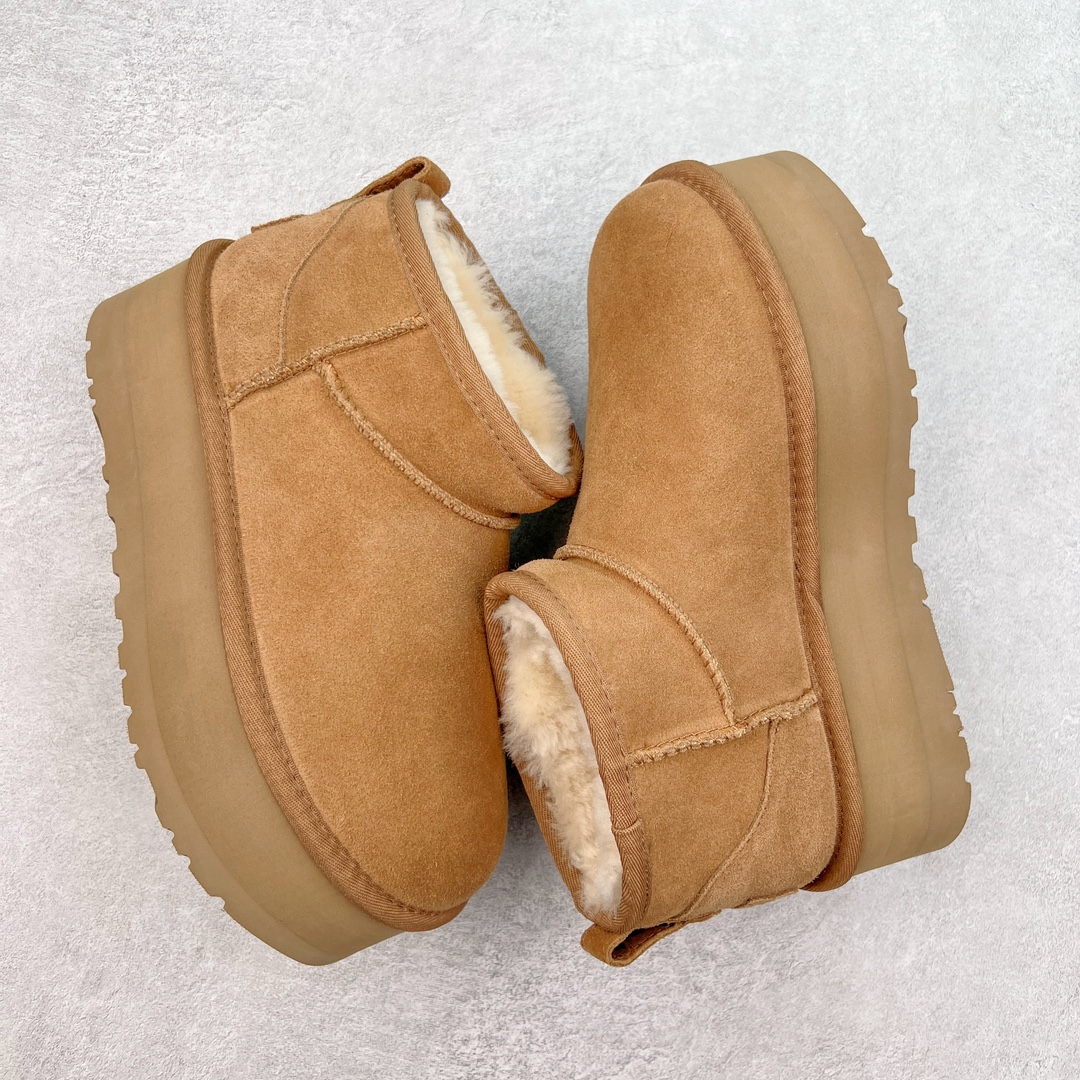 图片[3]-＃K版 UGG 5092-H经典秋冬羊皮毛一体雪地靴 私人订单价格匠心定位 桑坡八年大厂直供 拒绝高利润 区别杀猪版本 隆丰A级澳洲进口羊皮毛一体 完全遵循ZP工艺流程 代工厂原厂版师 秉承无原鞋不开发选择 注重每一处细节 市面最正版型 TREADLITE\\\”轻翼\\\”科技外底 轻便/耐用/柔韧/桩型【售后郑重承诺】一个月内若出现重大脱胶/断底等质量问题 直接为您换新 翻毛皮鞋面 细腻亲肤再生聚酯纤维滚边 舒适易打理 保暖性佳 UGG plush™ 里衬和内底 茸软亲肤 舒适暖足 经典鞋型搭配轻盈厚底 稳稳拿捏秋冬出街时髦造型 Treadlite by UGG 轻翼大底 轻盈缓震 为双足减负 舒适轻便 助你轻松畅玩整天 尺码：35 36 37 38 39 40-选品中心