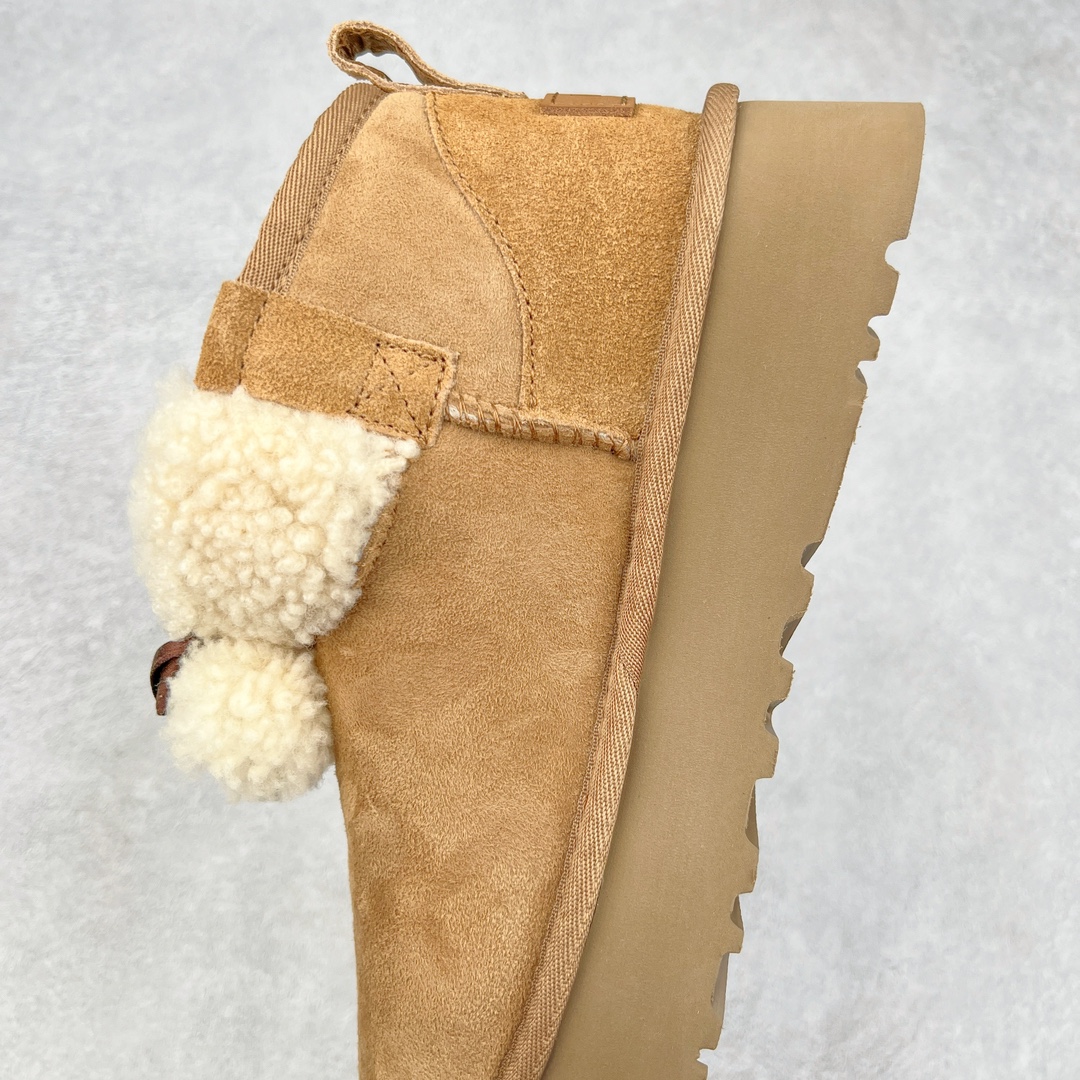 图片[7]-＃K版 UGG 6109经典秋冬羊皮毛一体雪地靴 私人订单价格匠心定位 桑坡八年大厂直供 拒绝高利润 区别杀猪版本 隆丰A级澳洲进口羊皮毛一体 完全遵循ZP工艺流程 代工厂原厂版师 秉承无原鞋不开发选择 注重每一处细节 市面最正版型 TREADLITE\\\”轻翼\\\”科技外底 轻便/耐用/柔韧/桩型【售后郑重承诺】一个月内若出现重大脱胶/断底等质量问题 直接为您换新 翻毛皮鞋面 细腻亲肤再生聚酯纤维滚边 舒适易打理 保暖性佳 UGG plush™ 里衬和内底 茸软亲肤 舒适暖足 经典鞋型搭配轻盈厚底 稳稳拿捏秋冬出街时髦造型 Treadlite by UGG 轻翼大底 轻盈缓震 为双足减负 舒适轻便 助你轻松畅玩整天 尺码：35 36 37 38 39 40-选品中心