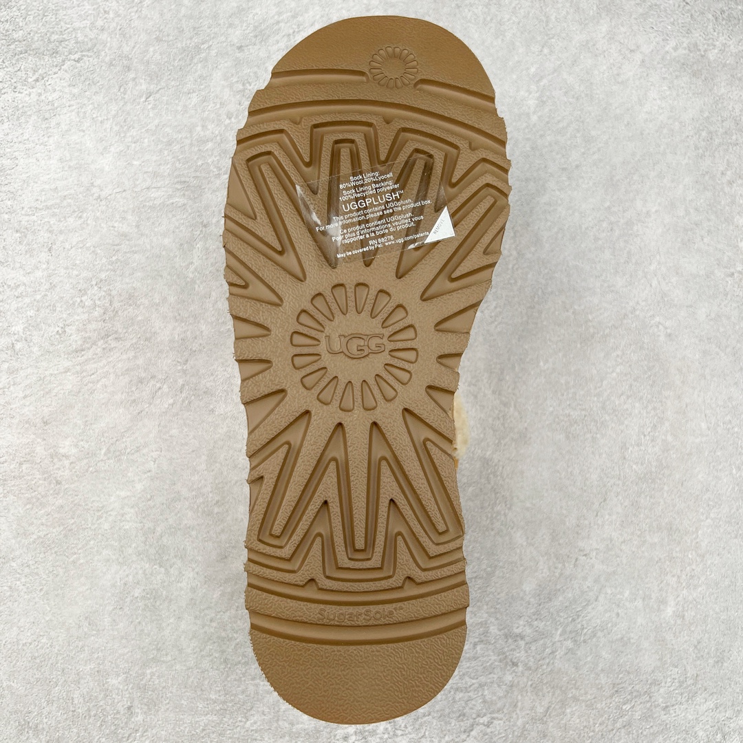 图片[9]-＃K版 UGG 6109经典秋冬羊皮毛一体雪地靴 私人订单价格匠心定位 桑坡八年大厂直供 拒绝高利润 区别杀猪版本 隆丰A级澳洲进口羊皮毛一体 完全遵循ZP工艺流程 代工厂原厂版师 秉承无原鞋不开发选择 注重每一处细节 市面最正版型 TREADLITE\\\”轻翼\\\”科技外底 轻便/耐用/柔韧/桩型【售后郑重承诺】一个月内若出现重大脱胶/断底等质量问题 直接为您换新 翻毛皮鞋面 细腻亲肤再生聚酯纤维滚边 舒适易打理 保暖性佳 UGG plush™ 里衬和内底 茸软亲肤 舒适暖足 经典鞋型搭配轻盈厚底 稳稳拿捏秋冬出街时髦造型 Treadlite by UGG 轻翼大底 轻盈缓震 为双足减负 舒适轻便 助你轻松畅玩整天 尺码：35 36 37 38 39 40-选品中心