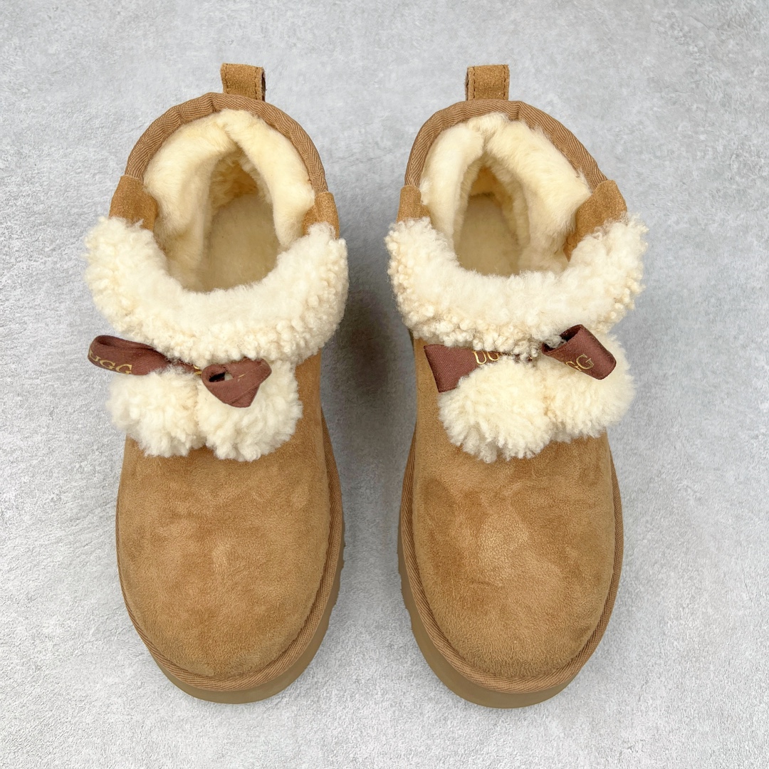 图片[2]-＃K版 UGG 6109经典秋冬羊皮毛一体雪地靴 私人订单价格匠心定位 桑坡八年大厂直供 拒绝高利润 区别杀猪版本 隆丰A级澳洲进口羊皮毛一体 完全遵循ZP工艺流程 代工厂原厂版师 秉承无原鞋不开发选择 注重每一处细节 市面最正版型 TREADLITE\\\”轻翼\\\”科技外底 轻便/耐用/柔韧/桩型【售后郑重承诺】一个月内若出现重大脱胶/断底等质量问题 直接为您换新 翻毛皮鞋面 细腻亲肤再生聚酯纤维滚边 舒适易打理 保暖性佳 UGG plush™ 里衬和内底 茸软亲肤 舒适暖足 经典鞋型搭配轻盈厚底 稳稳拿捏秋冬出街时髦造型 Treadlite by UGG 轻翼大底 轻盈缓震 为双足减负 舒适轻便 助你轻松畅玩整天 尺码：35 36 37 38 39 40-选品中心