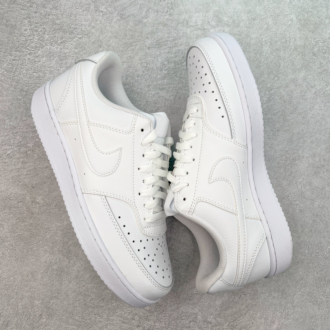 图片[3]-＃纯原特价 NK Court Vision Low CV低帮复古百搭透气休闲运动板鞋 口碑实力大厂出品 出货即市场巅峰 全套原纸板楦头开发 原汁原味 完美呈现版型 原数据独家私模大底 超高清洁度 极限压缩成本 超级跑量款式 经典耐用的设计 兼顾舒适脚感和出众风范 演绎匠心之作 结构性的支撑贴合感结合复古篮球设计 塑就场外全明星风范 尺码：35.5 36 36.5 37.5 38 38.5 39 40 40.5 41 42 42.5 43 44 44.5 45 46-选品中心