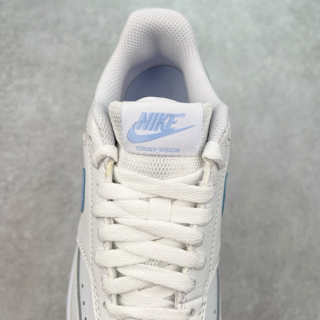 图片[5]-＃纯原特价 NK Court Vision Low CV低帮复古百搭透气休闲运动板鞋 口碑实力大厂出品 出货即市场巅峰 全套原纸板楦头开发 原汁原味 完美呈现版型 原数据独家私模大底 超高清洁度 极限压缩成本 超级跑量款式 经典耐用的设计 兼顾舒适脚感和出众风范 演绎匠心之作 结构性的支撑贴合感结合复古篮球设计 塑就场外全明星风范 尺码：35.5 36 36.5 37.5 38 38.5 39 40 40.5 41 42 42.5 43 44 44.5 45 46-选品中心