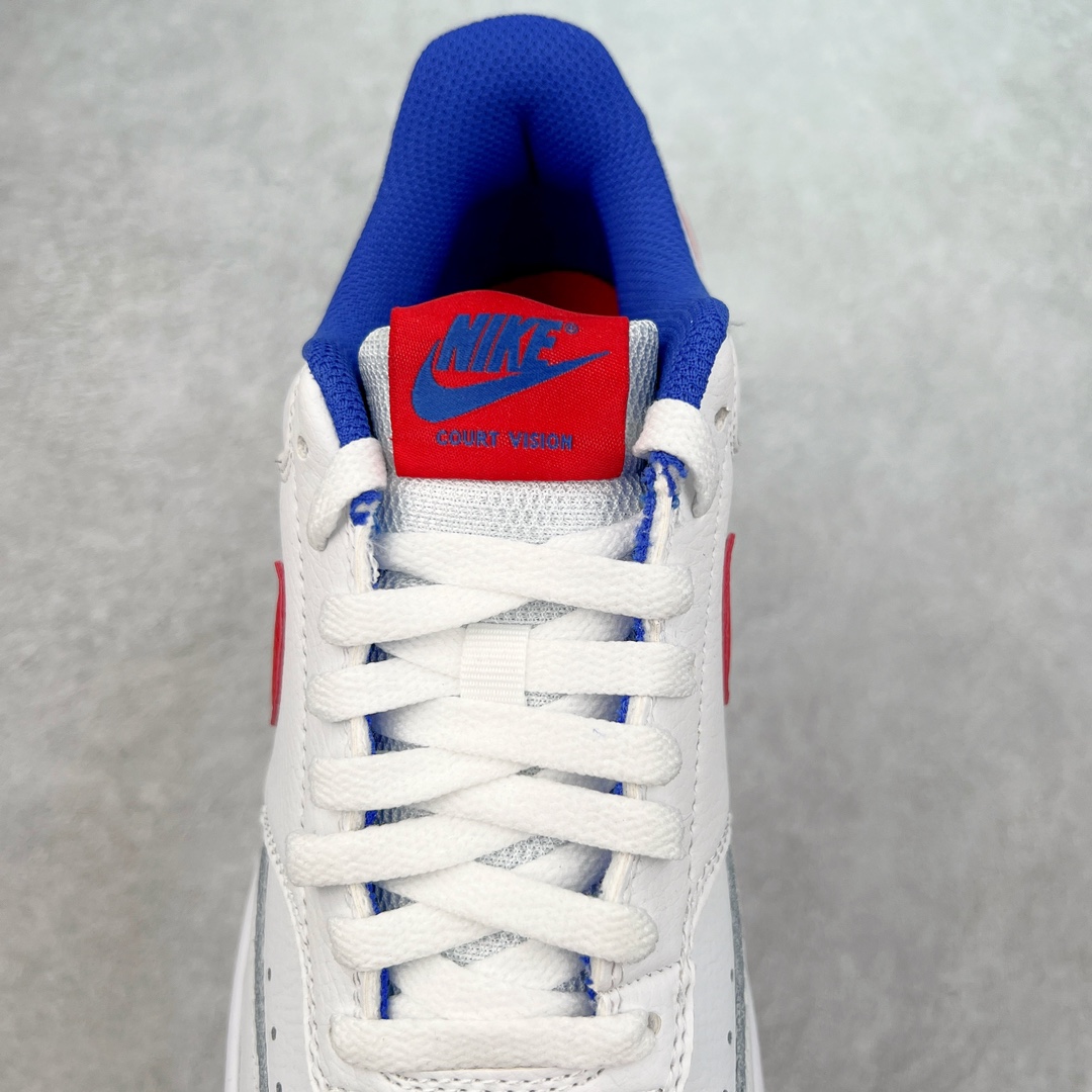 图片[5]-＃纯原特价 NK Court Vision Low CV低帮复古百搭透气休闲运动板鞋 口碑实力大厂出品 出货即市场巅峰 全套原纸板楦头开发 原汁原味 完美呈现版型 原数据独家私模大底 超高清洁度 极限压缩成本 超级跑量款式 经典耐用的设计 兼顾舒适脚感和出众风范 演绎匠心之作 结构性的支撑贴合感结合复古篮球设计 塑就场外全明星风范 尺码：35.5 36 36.5 37.5 38 38.5 39 40 40.5 41 42 42.5 43 44 44.5 45 46-选品中心