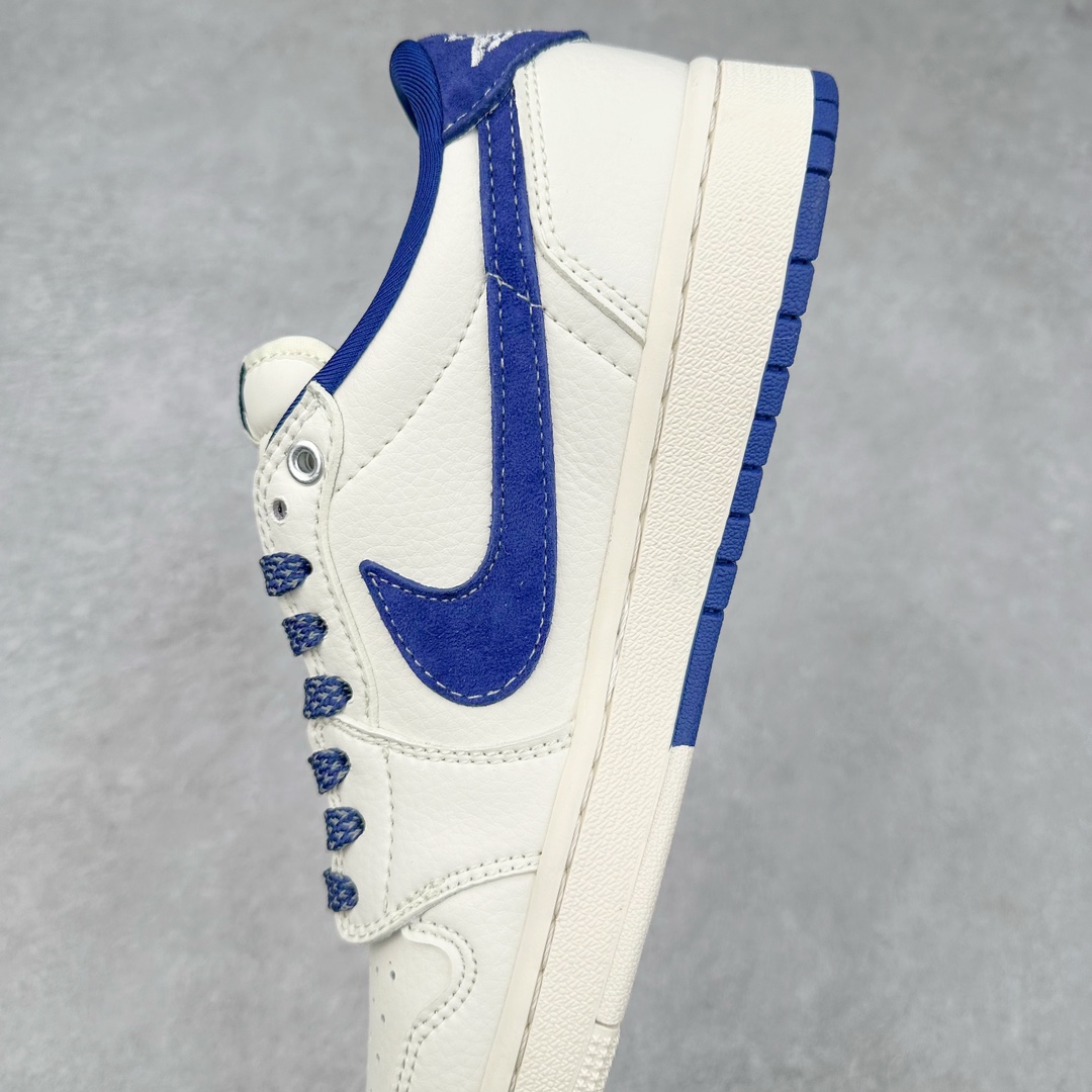 图片[7]-TS x Air Jordan AJ1 Low 倒钩低帮联名定制配色 SJ2068-127 原厂内置气垫魔块 A模大底 头层小牛皮 鞋舌AJ原厂专用牛津布+AJ专用反口珍珠布+原厂无杂质高弹内里海棉+特殊封边弹力鞋带 尺码：36 36.5 37.5 38 38.5 39 40 40.5 41 42 42.5 43 44 44.5 45 46 47.5-选品中心